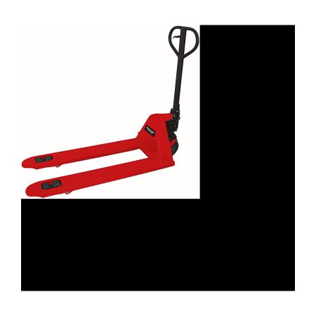 Einhell Transpalette hydraulique TC-PT 2500 (Capacité : 2 500 kg, Diamètre des roues de fourche : 80 mm, Relevage automatique du tion à la