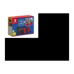 Console Nintendo Switch • Édition Limitée Rouge + Super Mario Odyssey (Code) + Stickers Super Mario Bros. Le Film