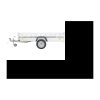 Remorque voiture simple essieu 264 x 150 Expert 2615