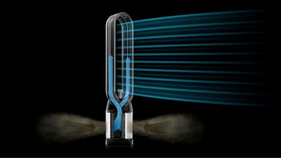 Ventilateur purificateur¹. Désormais avec la technologie Dyson Find+Follow