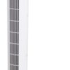 Ventilateur sur pied Ventilateur tour - ventilateur électrique - Ventilateur 3 vitesses Assainisseur d'air 45W - Ventilateur tour tour ventilateur debout - Minuterie-Ventilateur